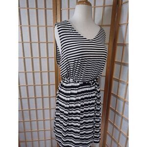 Lovefire Lg Striped Midi Dress